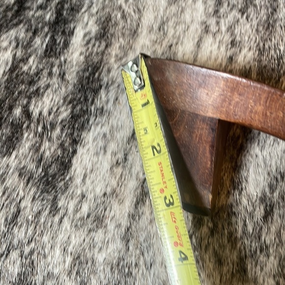 Banana Republic Made In Italy Woden Heel Open Toe Clog - Picture 4 of 13